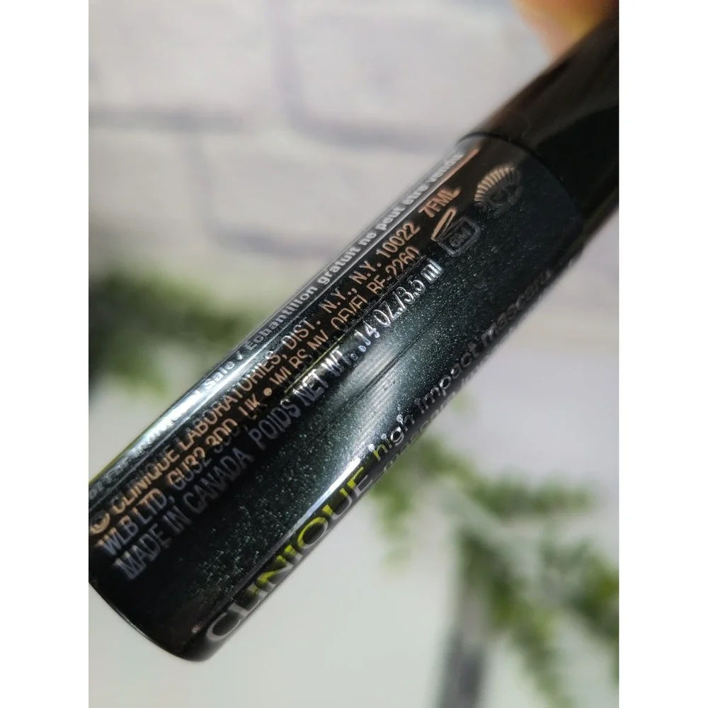 NEW LOT4🌿Clinique Quickliner Intense Eyeliner High Mascara 01 Intense Black